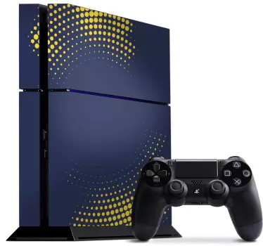 Αυτοκόλλητα ps4 Καλύμματος Κονσόλας με Σημειάκια - TenStickers