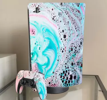 Αυτοκόλλητα ps4 με σαπουνόνερο playstation 5 - TenStickers