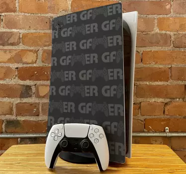 Αυτοκόλλητο ps5 Κάλυμμα gamer concept - TenStickers