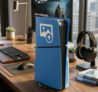 Αυτοκόλλητο ps5 Προσωποποιημένο ps5 slim - TenStickers