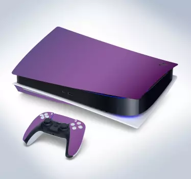 μοβ χαμαιλέοντας playstation 5 decal - TenStickers