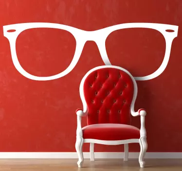 διακοσμητικό αυτοκόλλητο με γυαλιά ηλίου - TenStickers