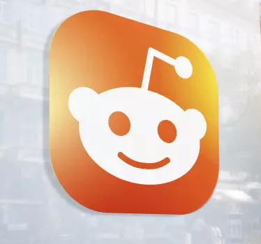 Reddit λογότυπο παραθύρου - TenStickers