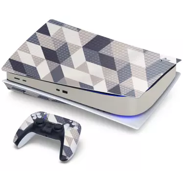 σκανδιναβική γεωμετρική decal ps5 - TenStickers