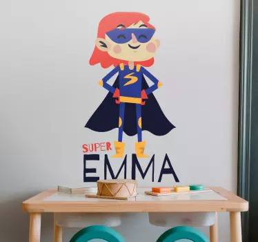 εξατομικευμένο αυτοκόλλητο υπερηρωίδων - TenStickers