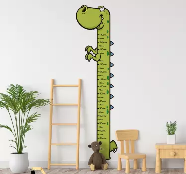 αυτοκόλλητο τοίχου ύψους t-rex - TenStickers