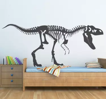 αυτοκόλλητο t-rex σκελετού - TenStickers