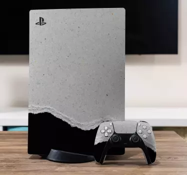 σχισμένο χαρτί με κενό χώρο playstation 5 decal - TenStickers