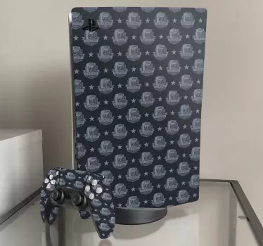 αυτοκόλλητο vintage gaming playstation 5 - TenStickers