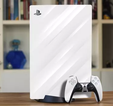 λευκό με λαμπερά φώτα playstation - TenStickers