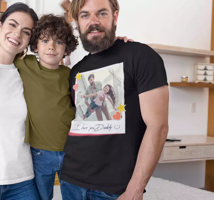 σ 'αγαπώ πουκάμισο μπαμπάς πατέρα - TenStickers