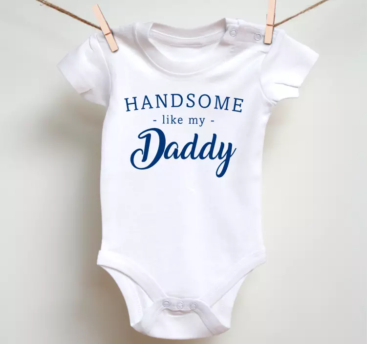 περήφανο γονικό κείμενο πουκάμισο μωρό - TenStickers