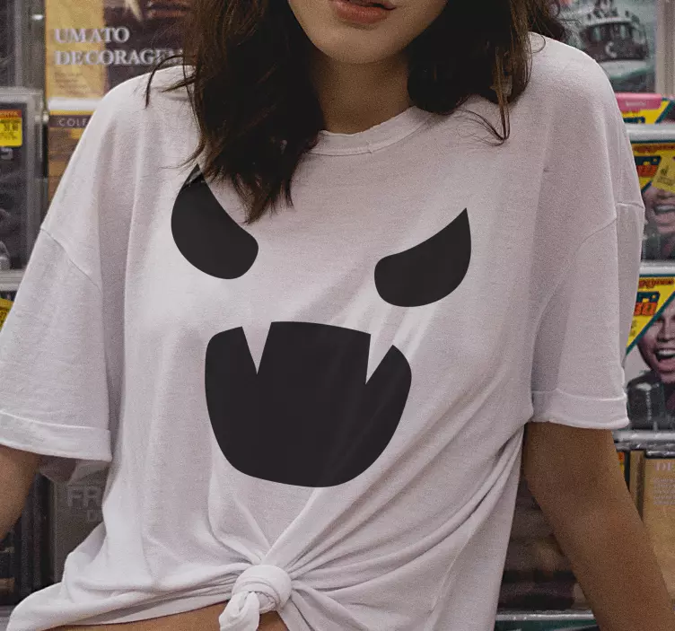 κολοκύθα αποκριές πουκάμισο για ενήλικες - TenStickers