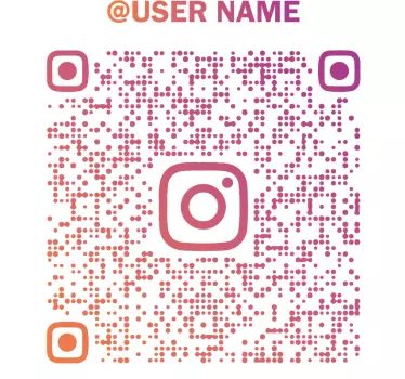Μπλουζάκι instagram qr κωδικός - TenStickers