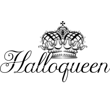μπλουζάκι halloqueen - TenStickers