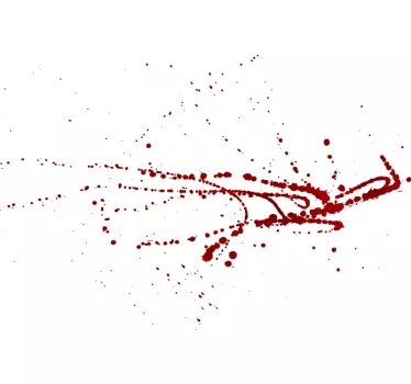 μπλουζάκι αποκριών βαμμένο με αίμα - TenStickers