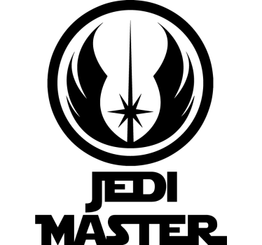 Jedi master πατέρας και γιος που ταιριάζουν πουκάμισα - TenStickers