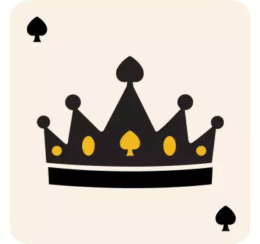 μπλουζάκια μοτίβο κάρτας king queen για ζευγάρια - TenStickers