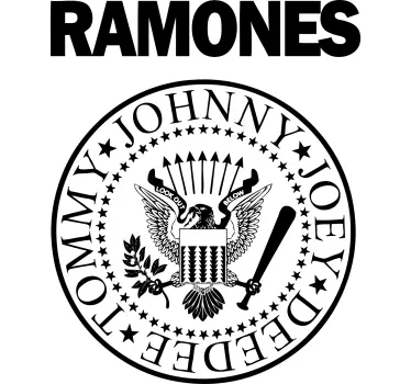 το μπλουζάκι με λογότυπο ramones - TenStickers