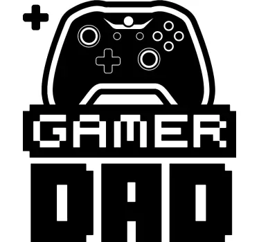 μπαμπάς και γιος gamers πατέρας και γιος που ταιριάζουν πουκάμισα - TenStickers