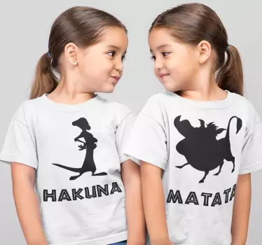 μπλουζάκι hakuna matata για παιδιά - TenStickers