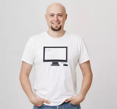T-shirt με κωδικό φορητού υπολογιστή - TenStickers