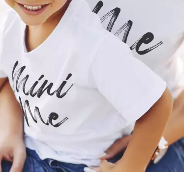 Me και mini me πουκάμισο μητέρα και κόρη πουκάμισο - TenStickers
