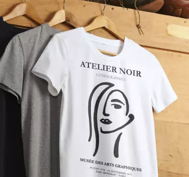 T-shirt atelier noir - TenStickers
