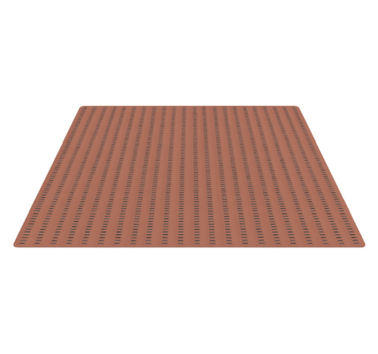 χαλί βινυλίου μπαλκονιού σχεδιασμός γραμμής παύλας - TenStickers