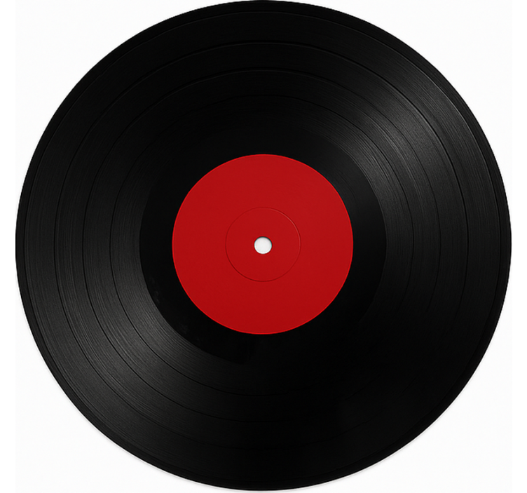 Βινυλιακό χαλί τραπεζαρίας γιγάντιο δίσκο βινυλίου - TenStickers