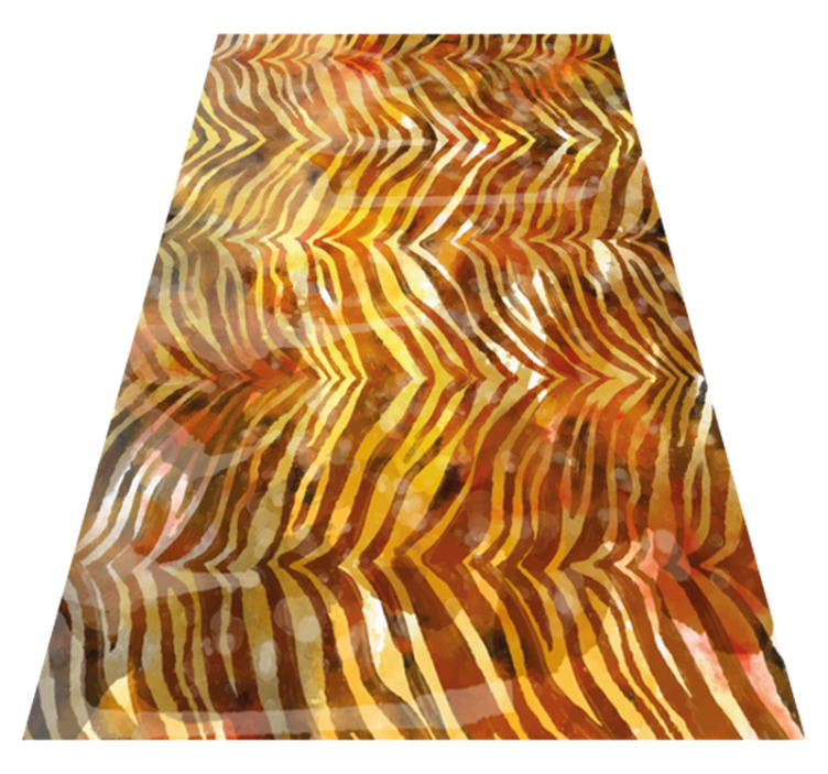 Χαλί με εκτύπωση ζώου Ζέβρα Υφασμάτινη Ακουαρέλα - TenStickers