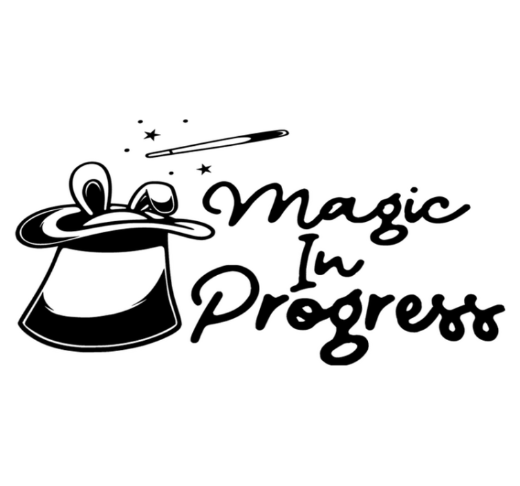 Χαλί με εκτύπωση ζώου μαγικά κουνέλια και ουράνια τόξα - TenStickers