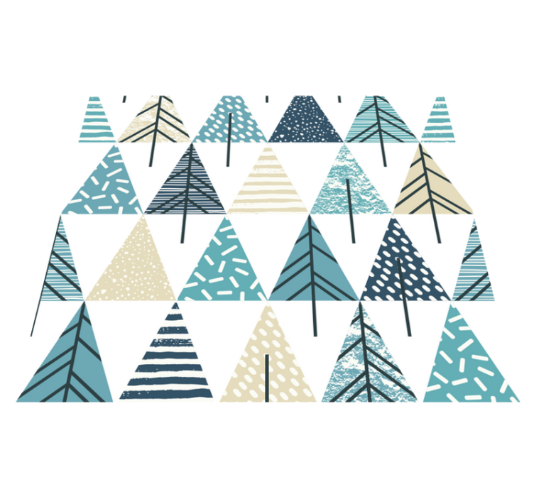 Χαλί κρεβατοκάμαρας σκανδιναβικού σχεδίου - TenStickers