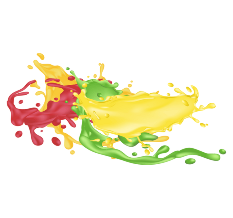 Χαλί γεωμετρικού σχεδιασμού με χρωματικές εκρήξεις - TenStickers