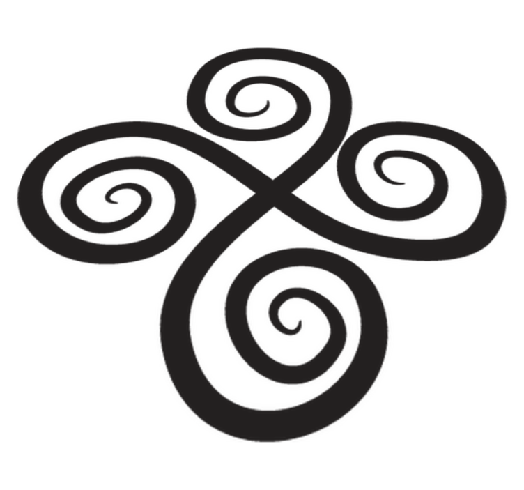 Χαλί γεωμετρικού σχεδιασμού κομψού στοιχείου - TenStickers