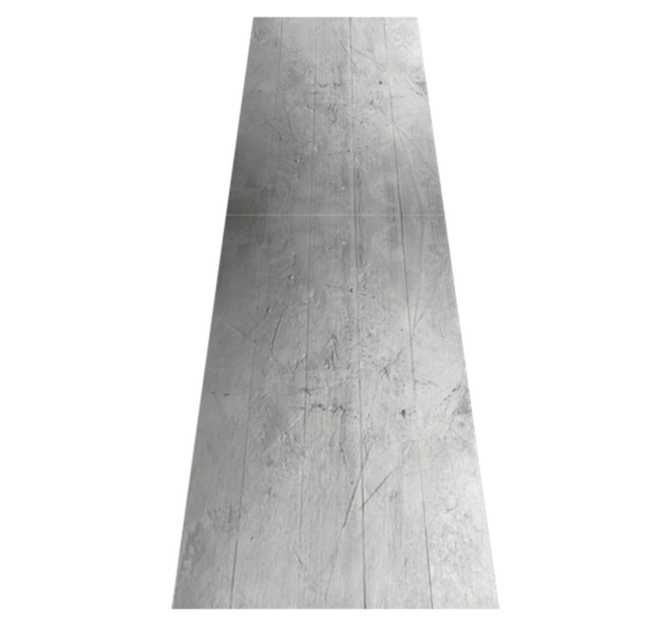 Χαλί κρεβατοκάμαρας σε ρετρό ωμό γκρι σκυρόδεμα - TenStickers