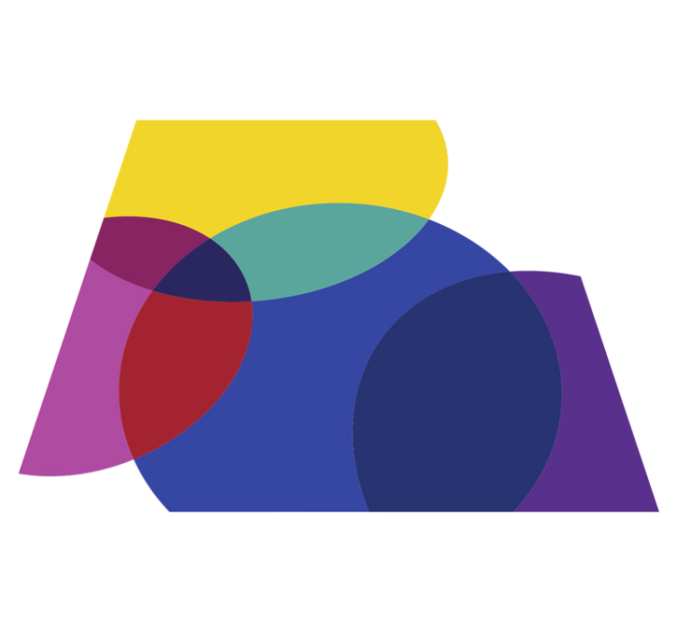 εκπληκτική πολύχρωμη μινιμαλιστική κουβέρτα βινυλίου - TenStickers