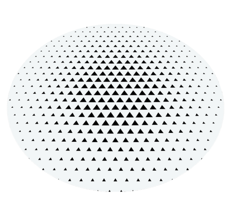 μινιμαλιστικό χαλί βινυλίου με τρίγωνα - TenStickers
