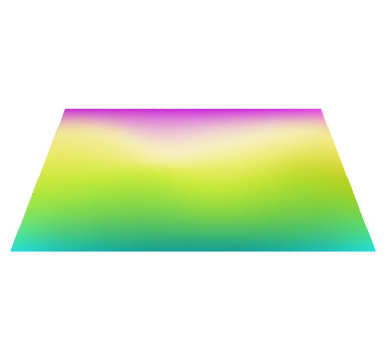 πανέμορφο σύγχρονο χαλί από βινύλιο με φθορίζοντα χρώματα - TenStickers