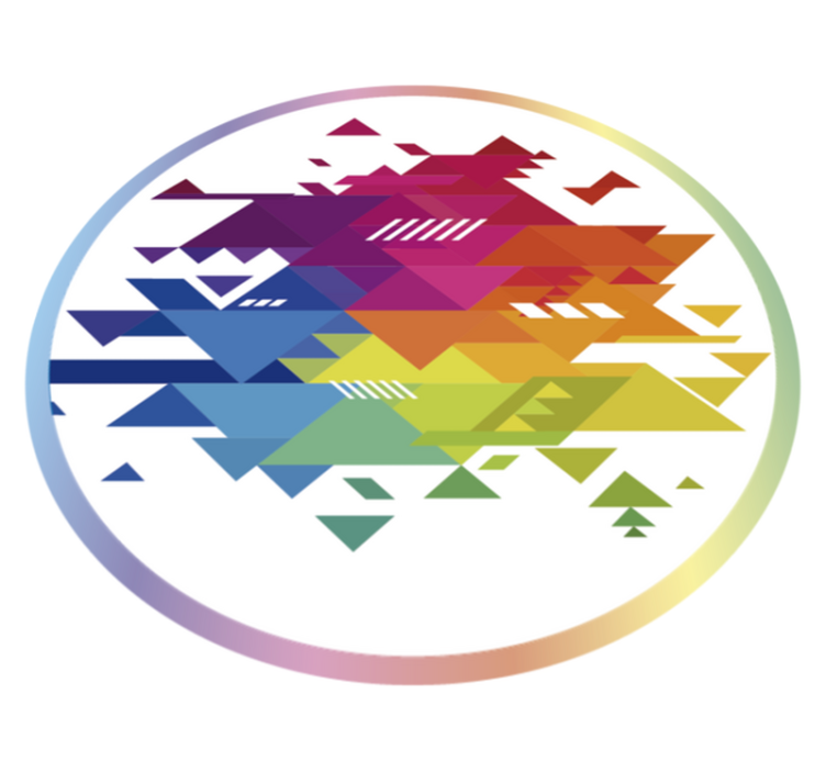 χρωματιστό χαλί για παιδιά βινυλίου - TenStickers