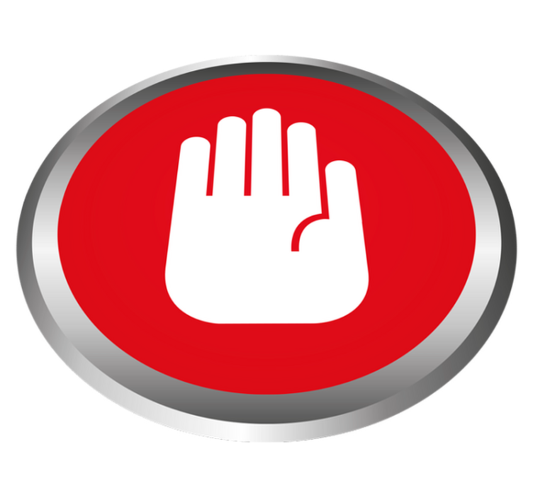 προσαρμοσμένη κουβέρτα προειδοποίησης γραφείου - TenStickers