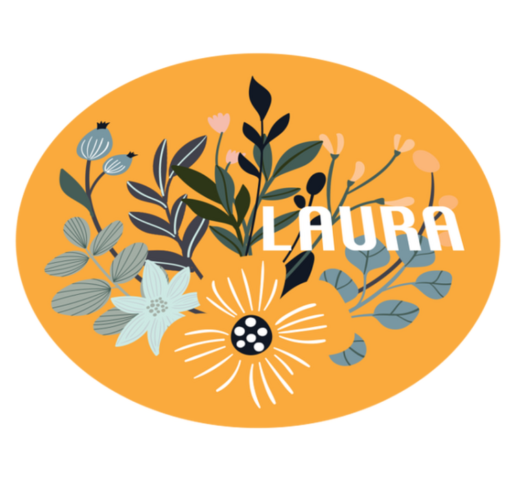 εξατομικευμένα φυτά εξατομικευμένο χαλί - TenStickers