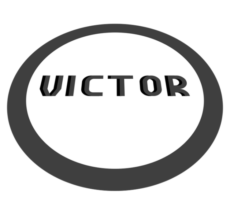 μοντέρνο προσαρμόσιμο όνομα εξατομικευμένο χαλί - TenStickers