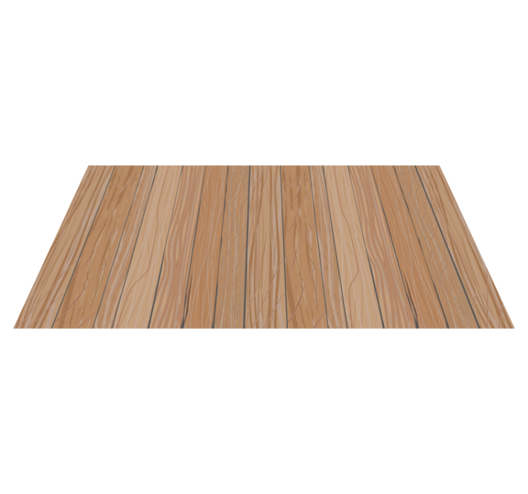 ανοιχτόχρωμη ξύλινη σανίδα βινυλίου δρομέας - TenStickers