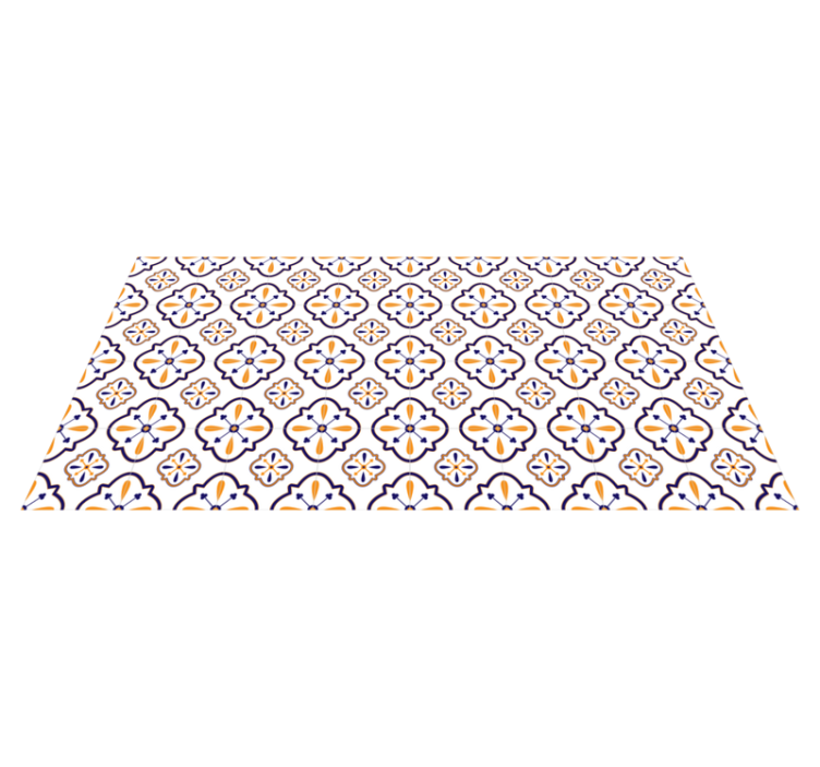 λευκό χαλί από μοντέρνο βινύλιο - TenStickers