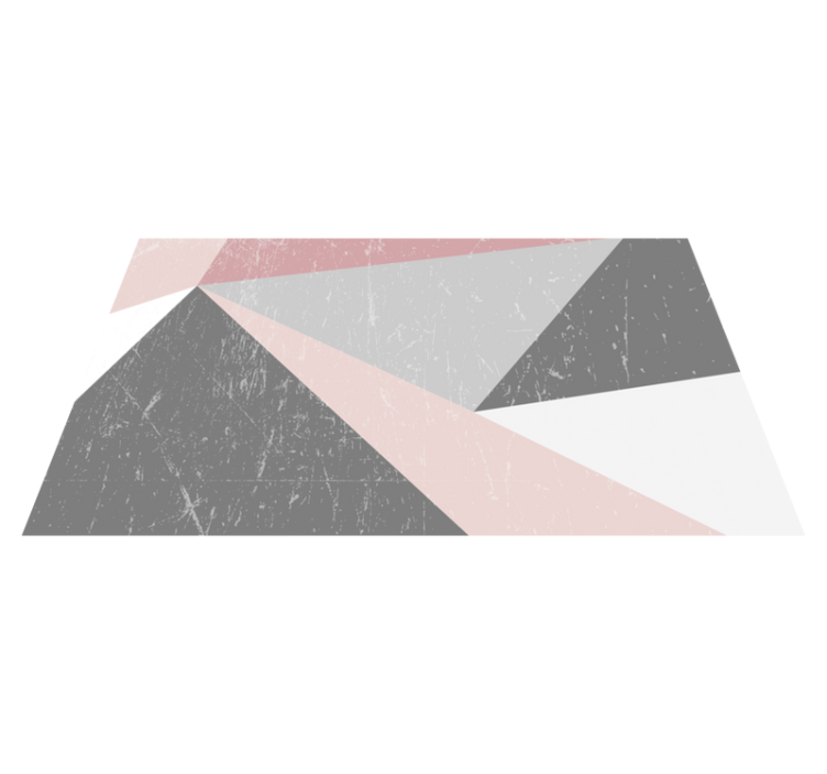 γεωμετρικά τριγωνικά γεωμετρικά χαλιά - TenStickers
