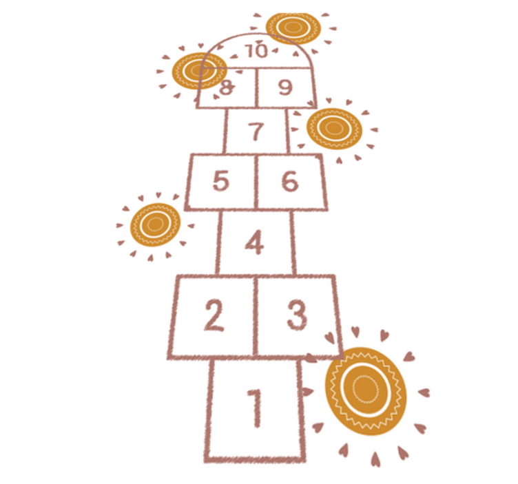 σκανδιναβικό κουβέρτα από βινύλιο για παιδιά - TenStickers