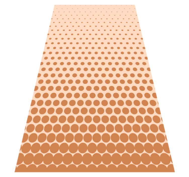 πτώση χρωματιστά πουά γεωμετρικά χαλιά - TenStickers
