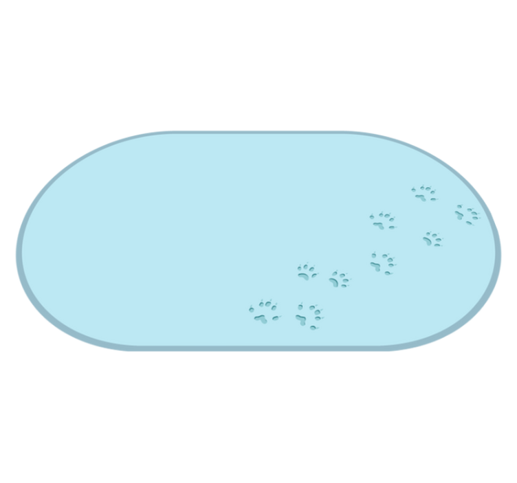 κατεψυγμένο χαλί από βινύλιο - TenStickers