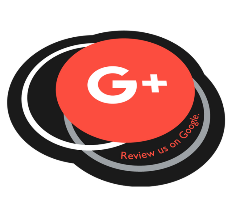 ελέγξτε μας στο προσαρμοσμένο χαλί google - TenStickers